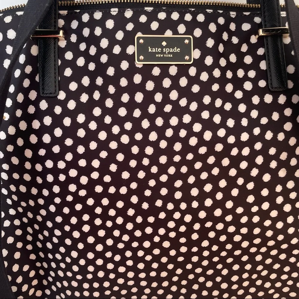 Kate Spade New York Daveney Wilson Road Musical Dots Laptop Shoulder Bag Handbag
